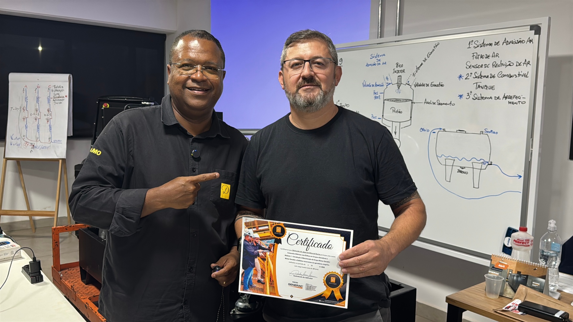 Aluno certificado pela Dynamo Treinamentos — turma 5